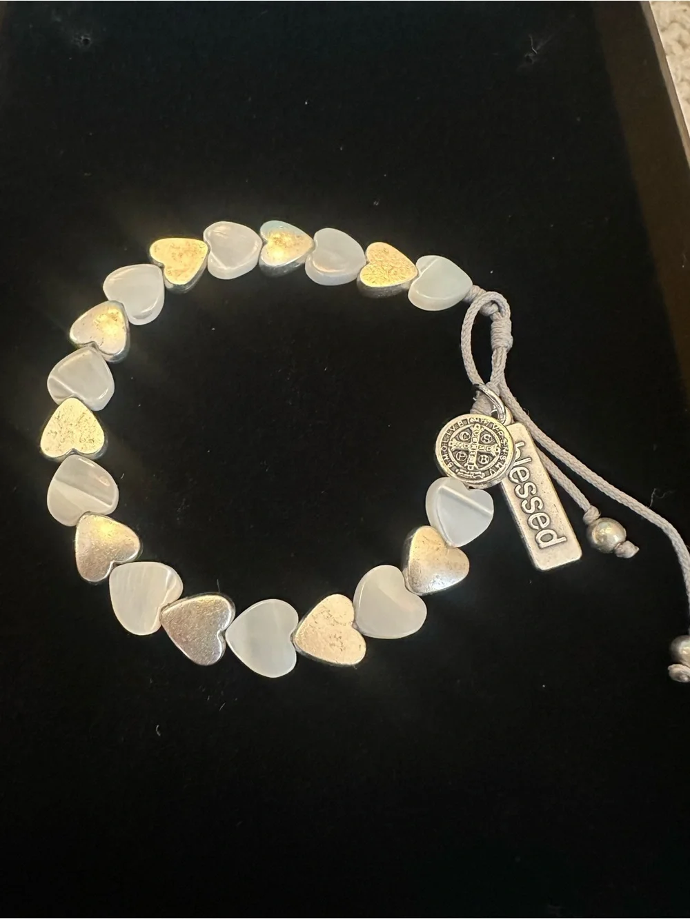 My Saint My Hero Sisters of the Heart Blessing Bracelets Duo